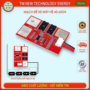 Mạch đề xe máy hệ 3s 4s 600A sạc xả chung cổng phù hợp các loại xe tay ga xe số trên thị trường
