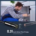 Endoscope Inspection Camera Flexible Rigid Snake Camera With 6 LED Lights 7.9mm IP67 Waterproof Tube USB Endoscope Camera for Android iPhone iPad Sink Pipe Drain Camera. 