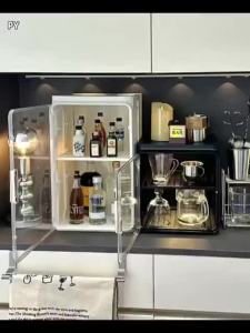 Dish Rack Cup Storage Kitchen Cupboard Baby Bottle Storage Multi functional Cabinet
