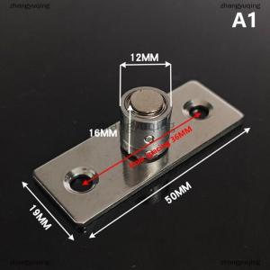 [COD] zhangyuqing 2Pcs Floor Mount Sliding Wooden Door Guide Roller Retainer Top