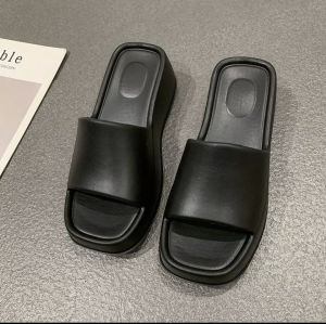 Ann.Fashion รองเท้าแตะเพื่อสุขภาพ นิ่มมาก วัสดุเบาใส่สบาย ส้นหนา2นิ้ว ใช้วัสดุEVA พื้นหนานุ่ม น้ำหนักเบา #sy139