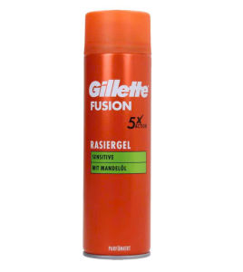 Gel cạo râu Gillette Fusion 5x Rasiergel Sensitive (200ml) MẪU MỚI