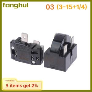 fanghui PTC Starter Relay Refrigerator Starter Relay Refrigerator Overload Protector Compatible with LG Refrigerator CompressorFreezers