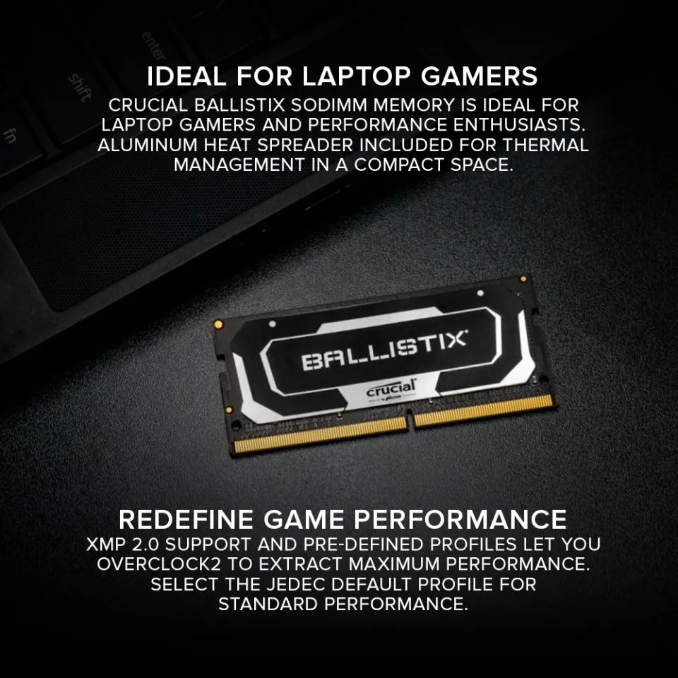 EasyPC Crucial Ballistix 8gb Ddr4 3200mhz/3600mhz Desktop RGB - Main Image