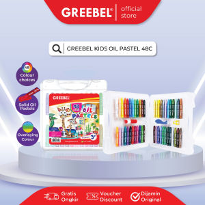 Crayon Greebel Oil Pastel 48 Warna / Krayon / Alat Mewarnai / Pewarna