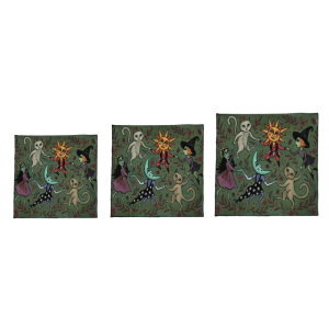 Phí bảo hiểm velvets tarots Khăn Trải Bàn nhiều kích cỡ sôi động huyền bí chống phai có thể giặt trò chơi với bàn cờ phụ kiện