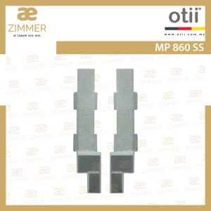 AE Zimmer Otii  Latch Bolt MP 860-SS Mill (10085)