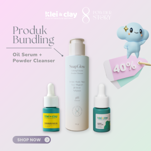 Klei & Clay Acne! Face Oil + Snap Glow Powder Story