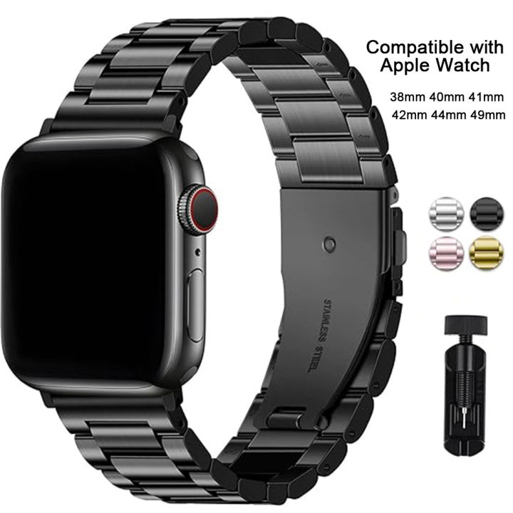 Apple Watch 42/44mm 38/40mm バンド 牛革 クラシックモデル アップルウォッチ ベルト 本革 Series4 3 2 交換用ベルト Apple Watch Band Bundle 38⁄40mm and 42⁄44mm