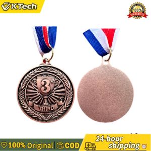 【Free Shipping】 Home Decor Medals 10Pcs Metal Collectibles in Gold Silver Bronze for Sports and Trophy Recognition