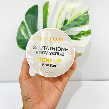 Scrub Badan Skinflair - Jual Scrub Badan Skinflair Terbaru Indonesia | Scrub  Badan Skinflair | Glutathione Body Scrub Tone Up Booster | Scrub Pencerah  Kulit | www.lazada.co.id