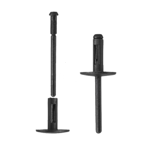 50 cái kẹp Bộ hãm xung cho xe đinh tán chìm mở rộng bằng nhựa kẹp cố định tự động thông dụng kẹp buộc Phụ Kiện Xe Hơi