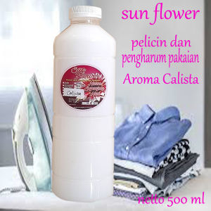 COD SUN FLOWER PELICIN PEWANGI SETRIKA CALISTA MELICINKAN PAKAIAN MERAPIHKAN PAKAIAN DAN WANGI TAHAN LAMA NETTO 500 ML