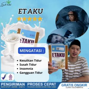 Etaku - Obat Kesulitan Tidur Susah Tidur Insomnia Gangguan Tidur BPOM 100%