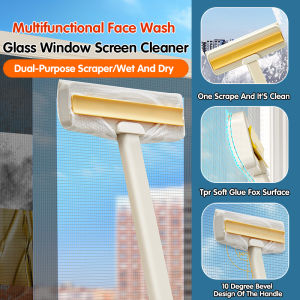 Glass Window Screen Cleaner Multifunctional Manual Wiper Window Cleaning Tools Glass Cleaner
