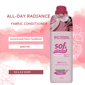 Sof & mmm Fabric Conditioner ALLDAY RADIANCE-PINK 1000ml