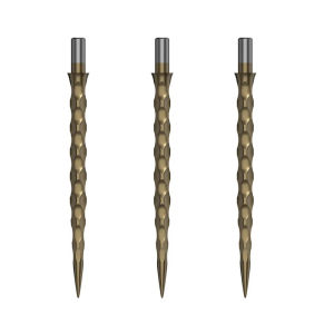 3PCS CUESOUL TOUCH POINT II Original Steel Dart Tip Replacement Dart Pin Steel Points Collar Design Titanium Coated