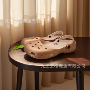 Crocs Kajia Classic Metallic Elegant Ballet Womens Shoes Clogs Sandals Flat Shoes