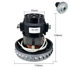 1400W Vacuum Cleaner Motor Replacement with Copper Wire For Dry And Wet Jeno Karcher Midea Vacuum