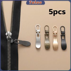 5pcs Detachable Zipper Puller Replacement Heart Bear Shape Zipper Sliders Head Universal Zipper Pull Tab DIY Sewing Zippers Repair Kit
