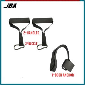 JBA Resistance Band Accessories Suit Include NBR Foam Handles And Durable Rubber Buckle