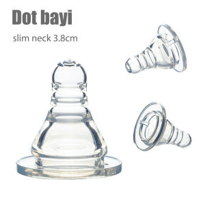 DreamBaby Dot bayi silikon nipple slim neck anti kolik/ Pacifier slim neck