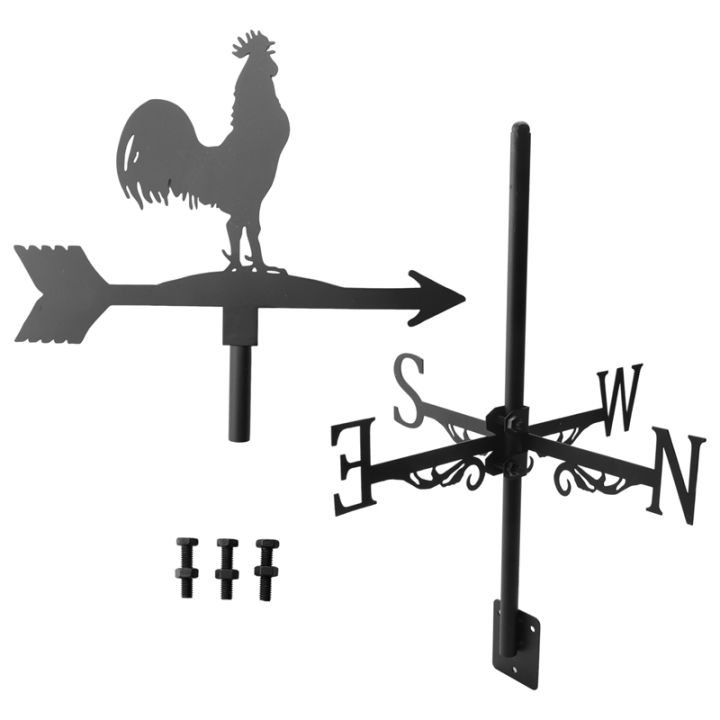 Weathervane with Animal Chickens Garden Stake Weather Vane Wind ...