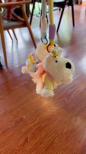 Eeyore ตุ๊กตาของประดับแขวนตุ๊กตาหนานุ่ม Pooh หมีพู Little Bean Eeyore ผีเสื้อ Fairy กระเป๋าพวงกุญแจตุ๊กตาของขวัญสำหรับเพื่อนจี้ตุ๊กตาห้อย