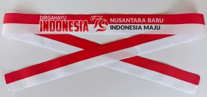 Ikat Kepala Bendera Merah Putih 17 Agustus Ukuran 2.5 Cm