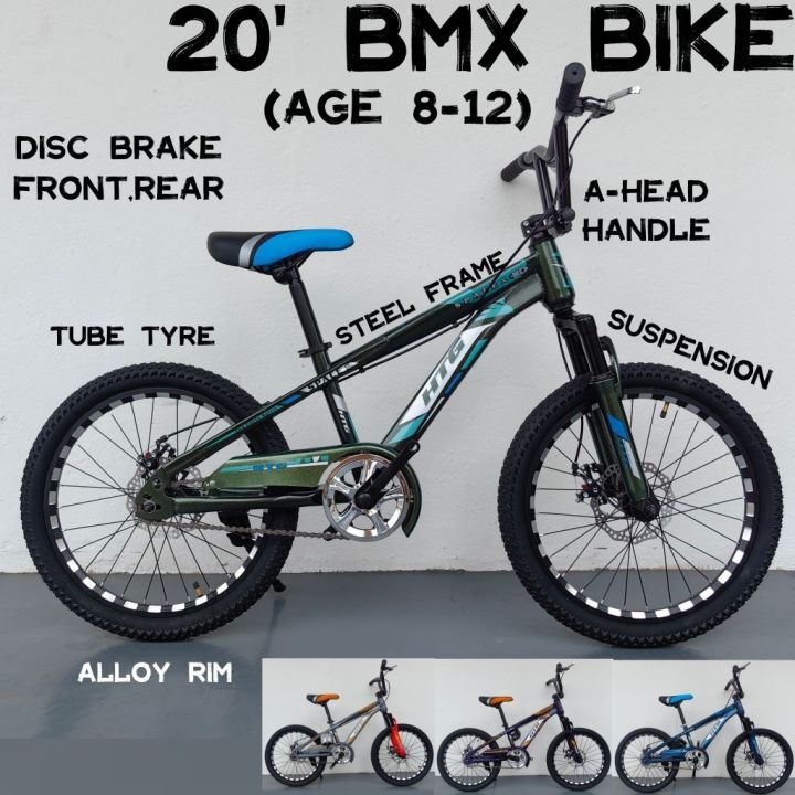Tayar Handle Basikal Bmx VVM: (GLOSSY COLOUR) 20' BMX BIKE