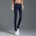 Quần Bò S-5xl Cho Nữ, Quần Legging Dáng Dài, Cạp Cao, Dáng Bút Chì, Mặc Thường Ngày. 