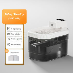 2L Wireless Pet Water Dispenser Cat Automatic Feeding Intelligent Circulation Induction