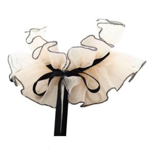 Có Thể Tháo Rời Cổ áo giả Cô Gái Trang Phục Cosplay Choker Cho Áo Sơ Mi Hoặc Ăn Mặc Xù Ve Áo Khăn Choàng Cho Phụ Nữ Cô Gái Choker