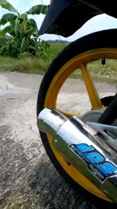 KNALPOT DOS RACING SUPRA SHOGUN JUPITER REVO VEGA KHARISMA KIRANA JUPITER Z FULL SISTEM