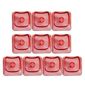 Mechanical Switches Compatible Keycaps 10Pieced Scratches Resistant For Gaming Mechanical Keyboards Keycap