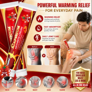 Joint Pain Relief Capsaicin Cream Muscle Pain Ointment Neck Shoulder Back Leg Arthritis Aches Herbal Analgesic