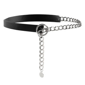 【 In Stock 】Fashion Womens Chain Belt Versatile Metal Leather Belt Dress Waist Chain Decoration Tali Pinggang Wanita 女士腰带