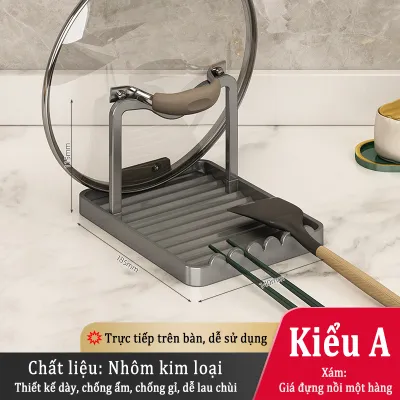 Giá để đồ nhà bếp MEIDOO có thể dùng để đựng nắp nồi thìa và các dụng cụ nhà bếp khác