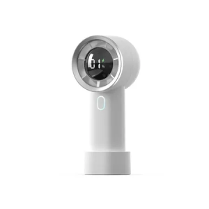 [SG Stock] Upgrade Portable Handheld Turbofan Fan 100-Speed Strong Wind 3000mAhUSB Rechargeable Mini Cooling Fan 手持风扇