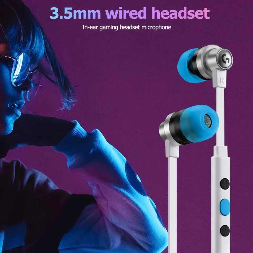 Logitech G333 KDA, In-Ear Gaming Headset With Microphone