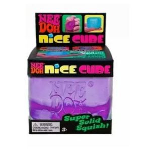 NeeDoh Nice Cube Schylling Squeezing toy    Stress-relief sensory squeeze   Stress-relief toys