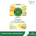 Traditional Medicinals Organic Ginger with Chamomile 16 Tea Bags. 