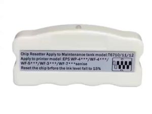 zebeaacc Ink Tank Chip Resetter T6710 T6711 T6712 for WorkForce WF-3640 WF-3620 WF-3720