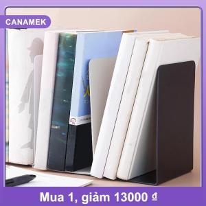 【CANAMEK】 Máy tính để bàn tổ chức hình chữ L bàn bookends bền hiển thị cuốn sách đứng đơn giản Ins sách hỗ trợ giá Minimalism