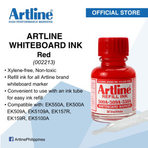 ARTLINE Whiteboard Ink | ESK50A | 20ml | Red