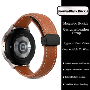 Leather Magnetic Buckle Strap For huawei Watch GT 4 41mm Smart watch Band For huawei Watch GT4 Bracelet