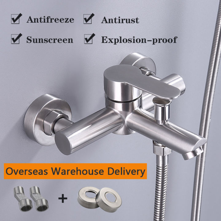 Factory Outlet Bathroom Shower Mixer 304 Stainless Steel Bathroom ...