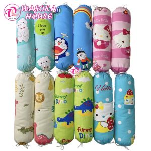 Cặp gối ôm cho bé 50cm  gối mềm mại vải Thắng Lợi thoáng mát nhiều họa tiết thân thiện gần gũi