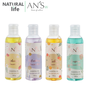 Combo 4 Sữa Tắm Tinh Dầu ANSw (100g x 4) - Dạng gel