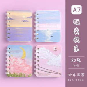 A5 oil painting coil school supplies journal notepad aesthetic writing notebook stationary planner